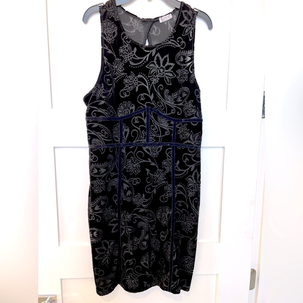 Free People Black & Sheer Cocktail Dress